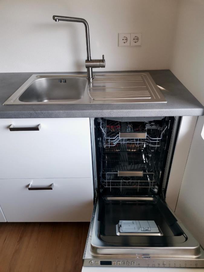 Moderne Ferienwohnung Gartenblick Amtzell Bagian luar foto